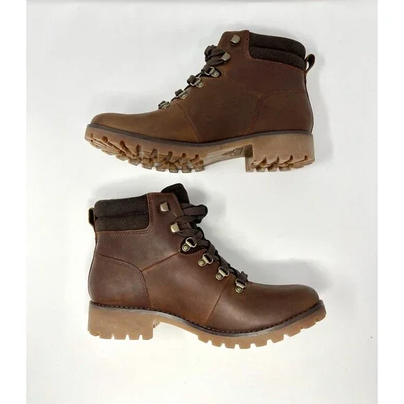 Timberland Women's Ellendale Hiker Boots TB0A1R3DD35 Size 8 Brown NEW w/o Box - Picture 2 of 12
